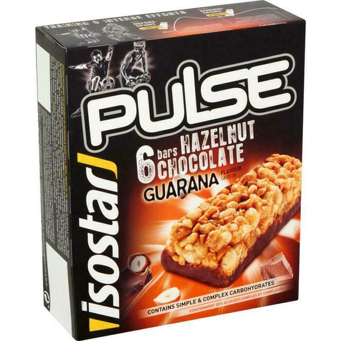 Isostar Pulse reep hazelnoot-choco (stuk, 23g)