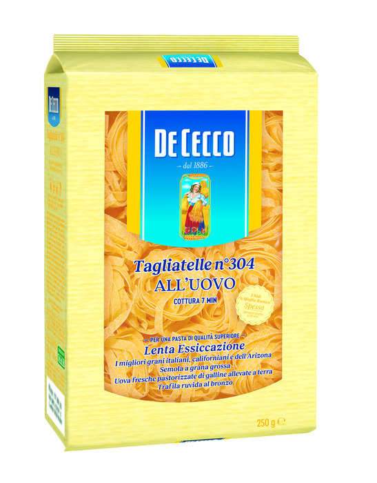 De Cecco Fettuccine all'uovo n° 304 (250g)