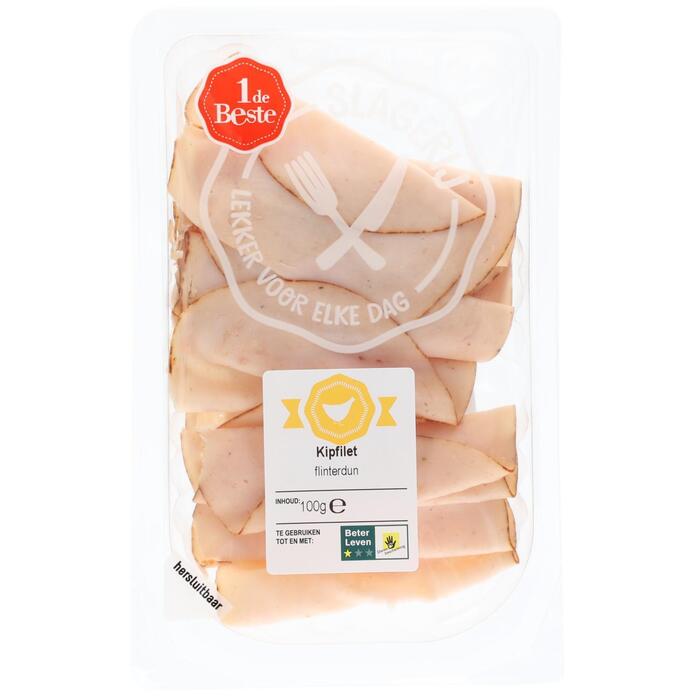 Kipfilet flinterdun (100g)