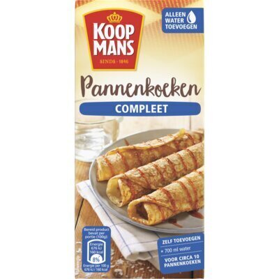 Koopmans Eierpannenkoeken compleet (Pak, 400g)