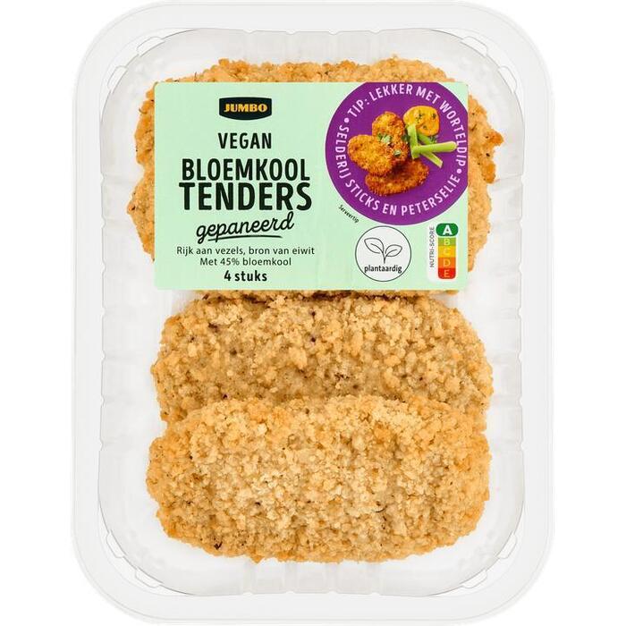 Jumbo Vegan Bloemkool Tenders Gepaneerd 4 Stuks 240 g (240g)