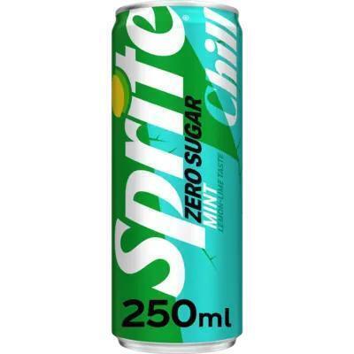 Sprite Chill lemon mint zero sugar (250ml)