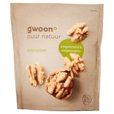 g'woon Walnoten Ongebrand & Ongezouten 200 g