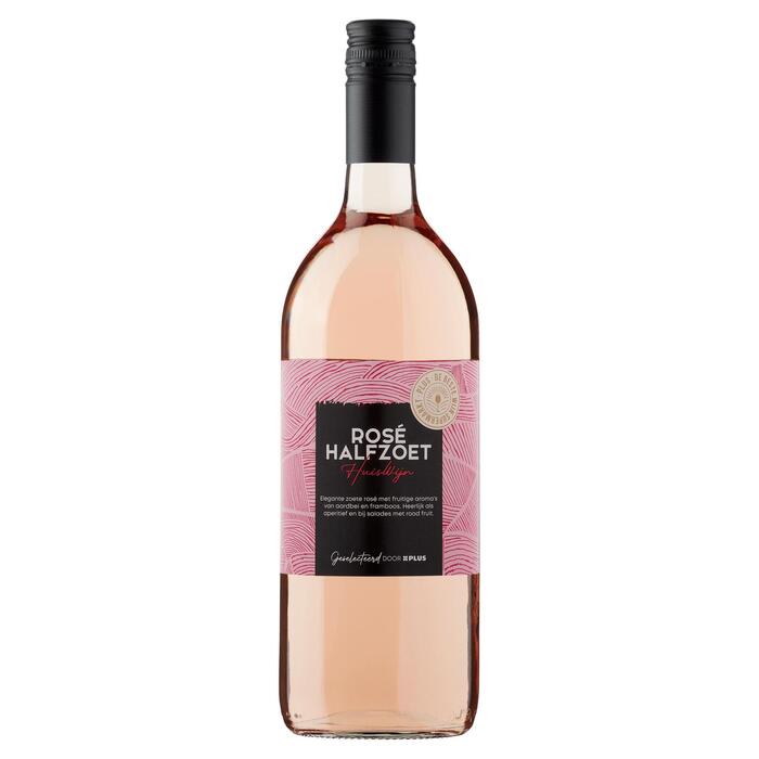 Huiswijn rose halfzoet (Fles, 1L)