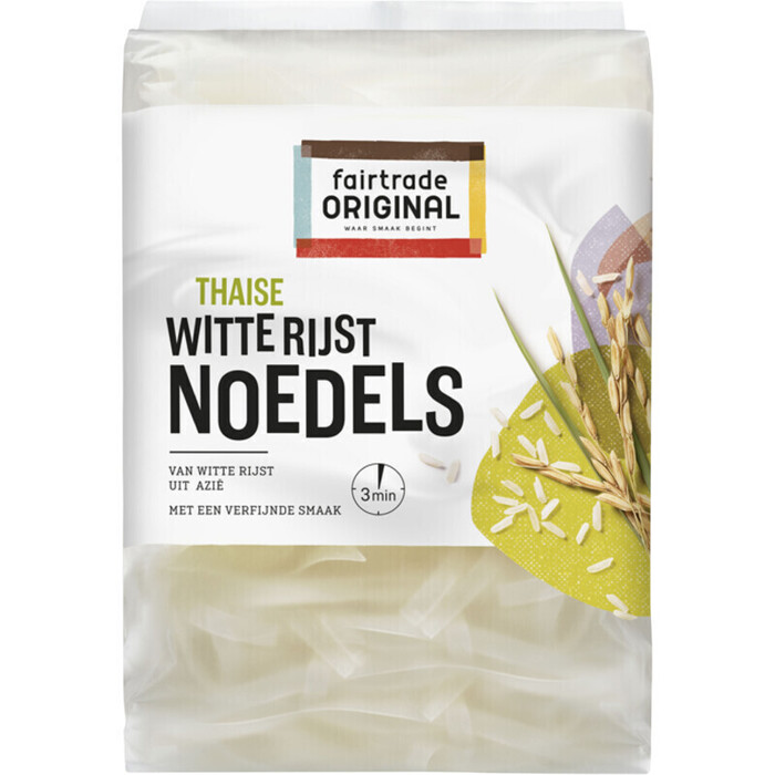 Witte rijst noedels (Zak, 225g)