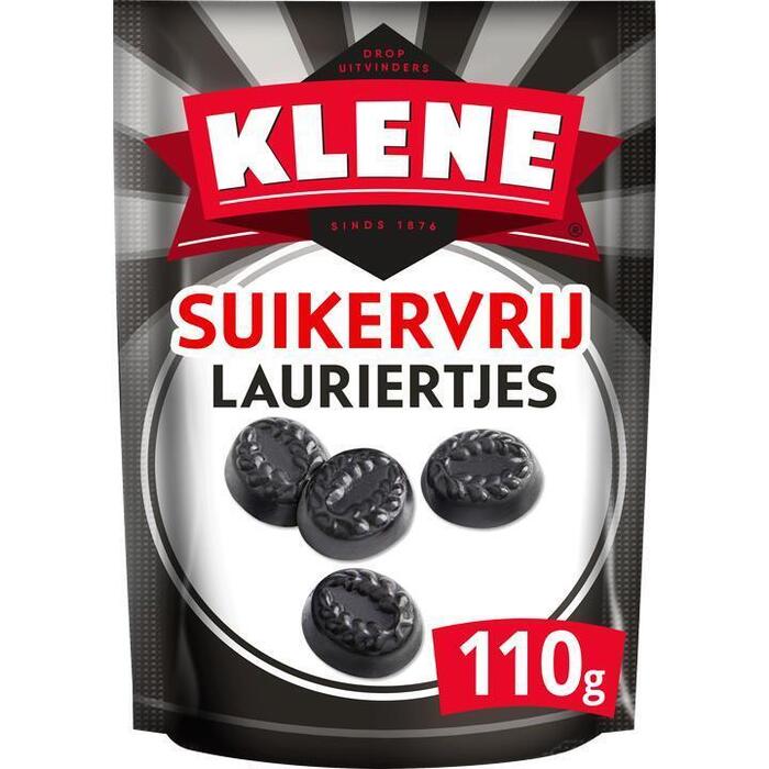 Klene Lauriertjes Suikervrije Drop Zoet Zak 110 gram (Zak, 110g)
