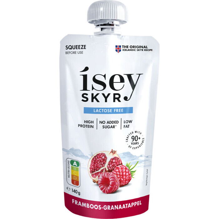 Ísey Skyr Framboos - Granaatappel 140g (140g)