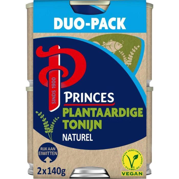 Princes Plantaardige tonijn naturel duo-pack (280g)