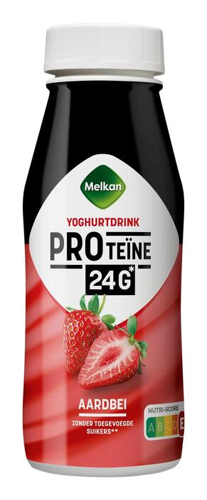 MELKAN PROTEIN DRINK AARDEI (Fles, 240g)