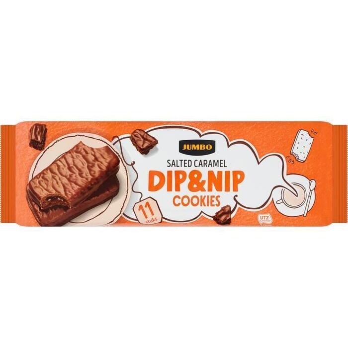 Jumbo Dip&Nip Cookies Salted Caramel 11 Stuks 200 g (200g)