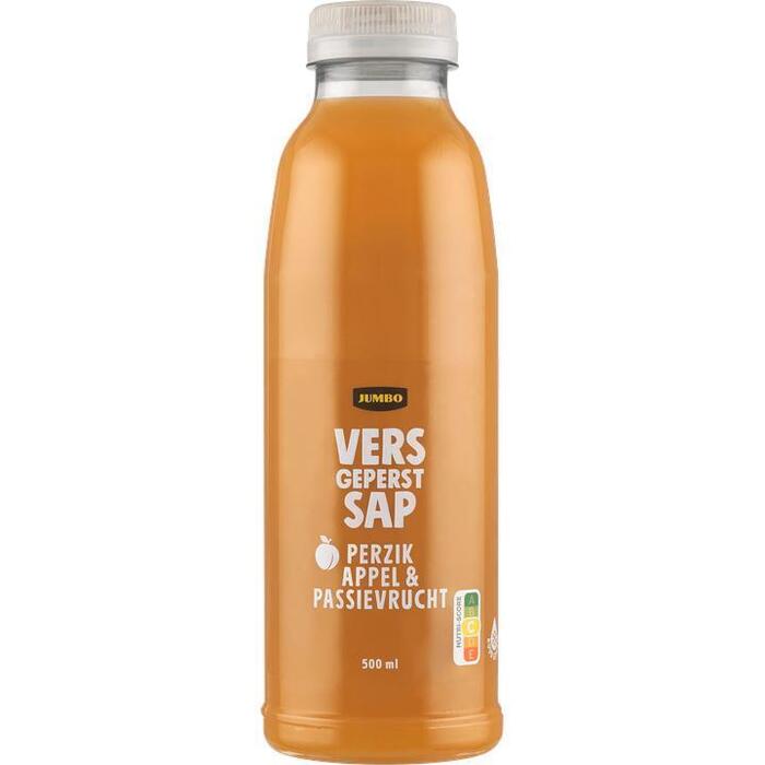 Jumbo Vers Sap Perzik, Appel & Passievrucht 500ML (0.5L)