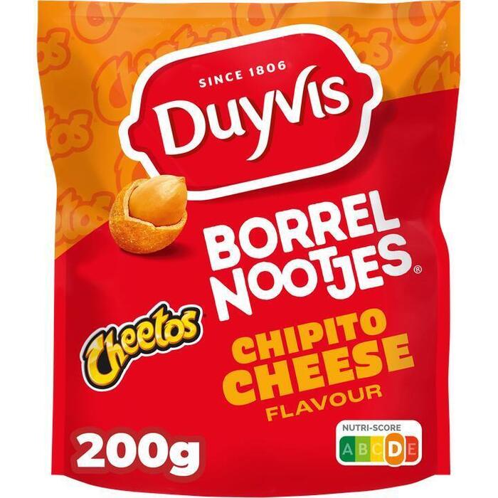 Duyvis Borrelnootjes Cheetos Chipito Kaas Pinda Noten 200 gr (Zak, 200g)
