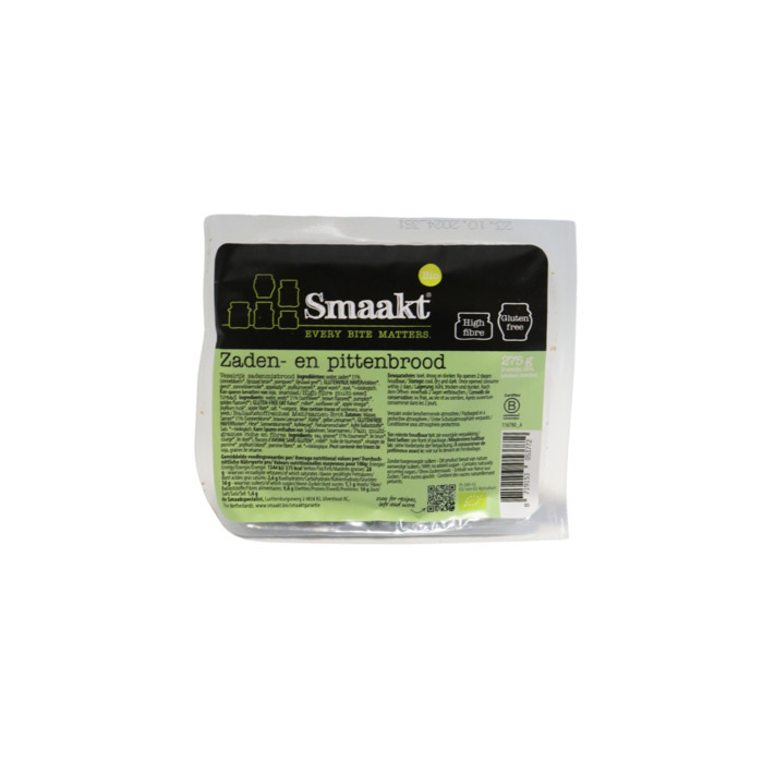 Smaakt Vezelrijk zadenmix brood (4 × 68.8g)