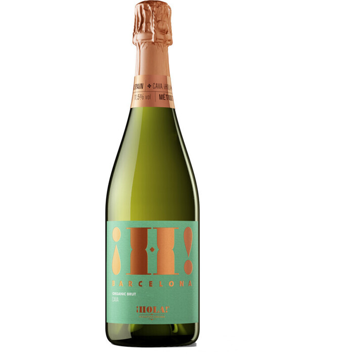 Hola! Barcelona organica brut cava (0.75L)