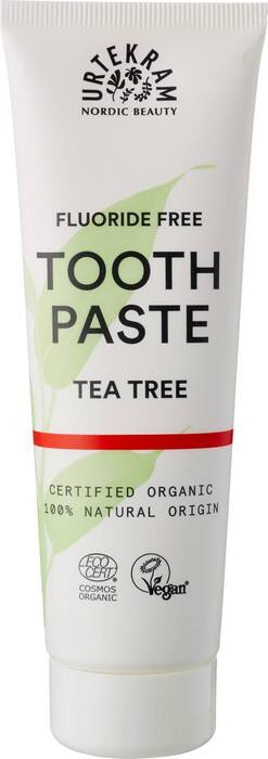 Tea tree tandpasta (zonder fluoride) (75ml)