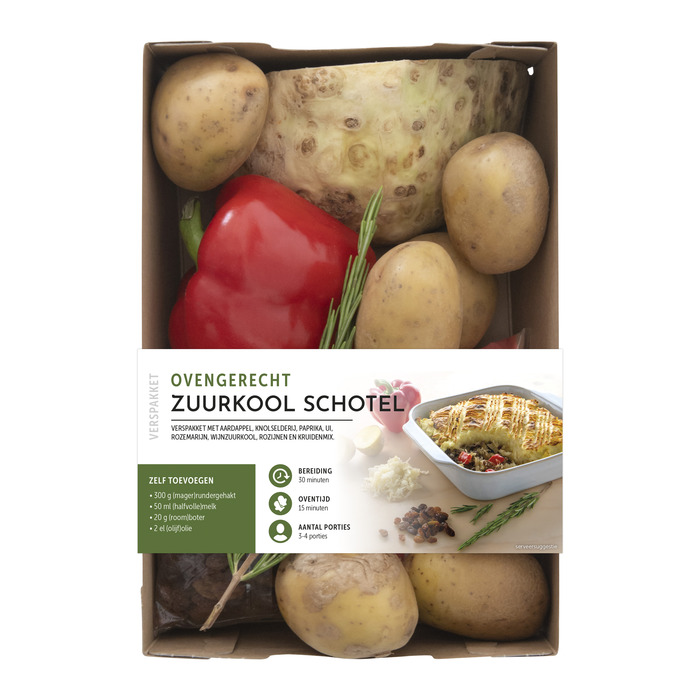 Verspakket Ovengerecht Zuurkool Schotel 1462 g (1.15kg)