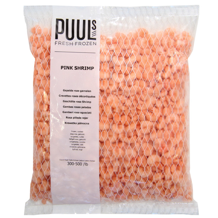ROZE GARNALEN 300-500 IQF 1KG (1kg)