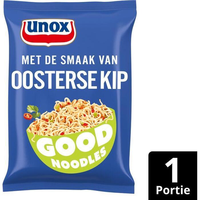 Unox Good noodles instant oosterse kip (Zak, 70g)