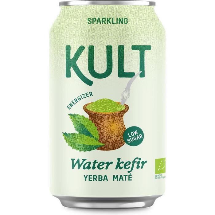 Kult Water Kefir Maté 33 cl