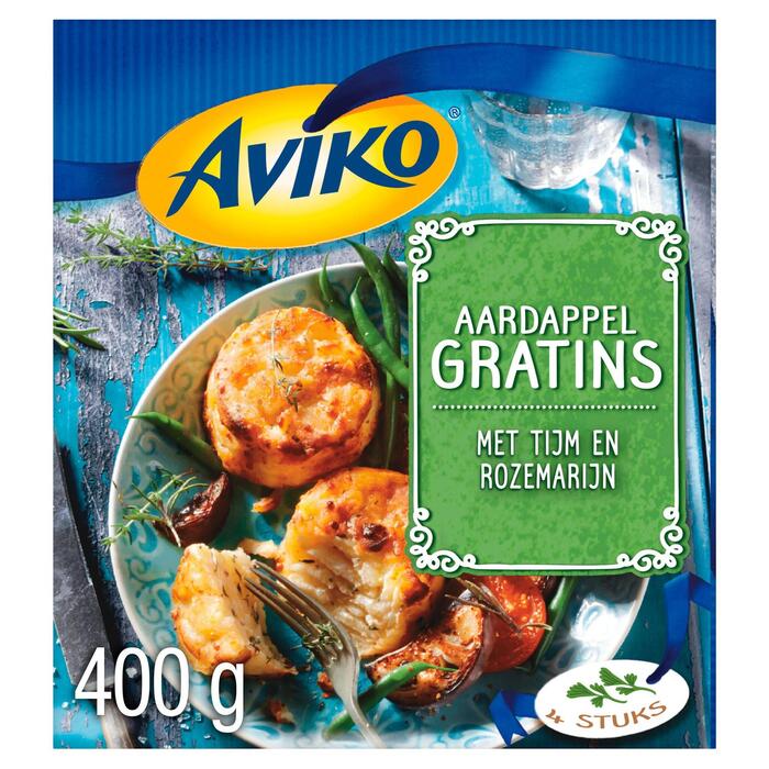 Aardappel Gratins tijm en rozemarijn (Doos, 400g)