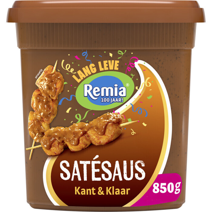 Remia Satesaus kant & klaar (Emmer, 850g)