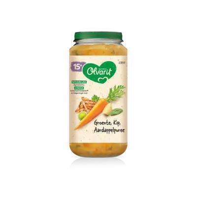 15mnd groente kip aardappelpure (250g)