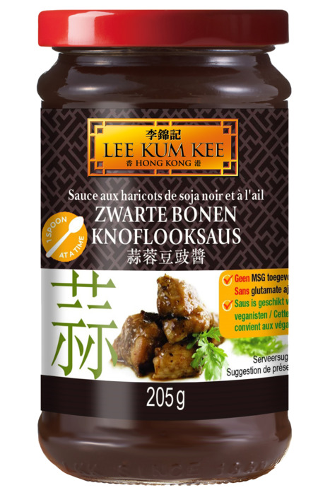 Lee Kum Kee Zwarte Bonen Knoflooksaus 205g (Stuk, 205g)