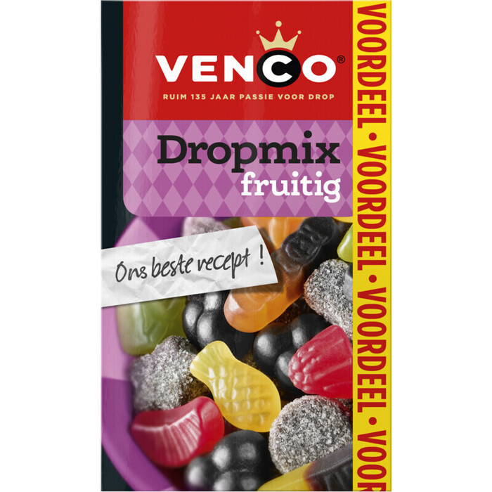 Venco Dropmix fruitig (425g)