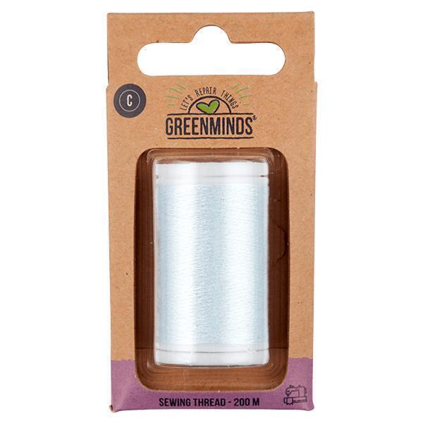 Greenminds Garen 100% polyester licht blauw 200m