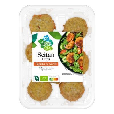 AH Terra Bio seitan bites paprika en wortel (176g)