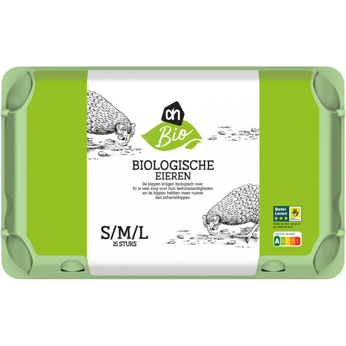 AH Biologisch Eieren (15 st.)