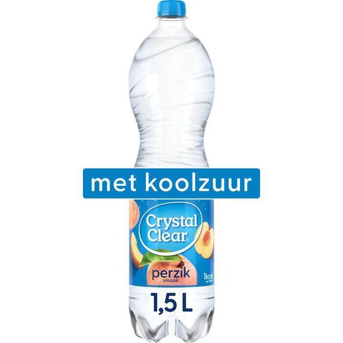 Crystal Clear Peach Flavour (plastic fles, 1.5L)