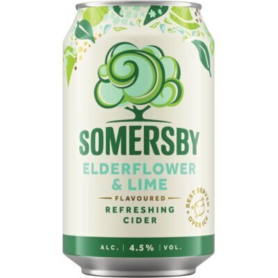 Somersby Elderflower & lime (33cl)