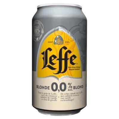 Leffe Blond 0.0% 6-pack (blik, 33cl)