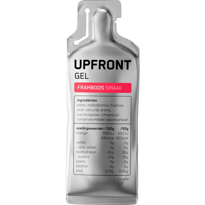 Upfront Gel framboos smaak (50g)