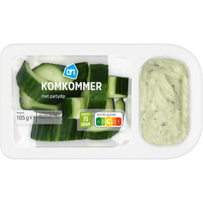 AH Komkommer met partydip (105g)