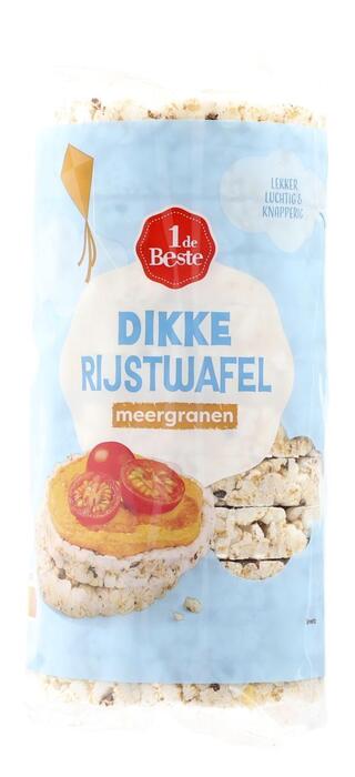 1 de Beste Dikke rijstwafel meergranen (120g)