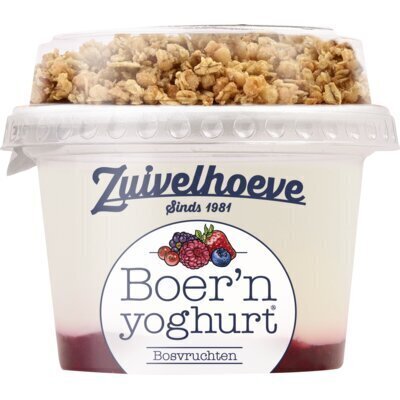 Boer'n yoghurt® Bosvruchten & Muesli 170 g (170g)