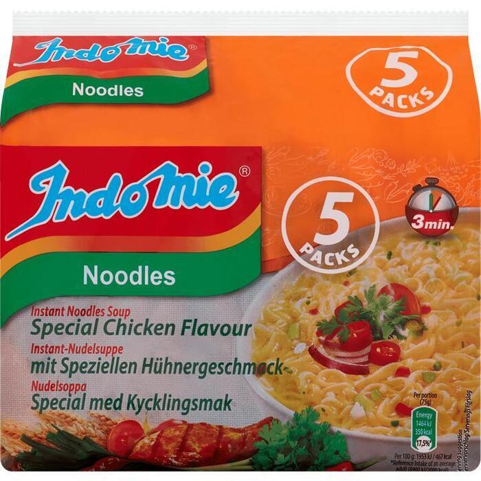Indomie Instant Noodles Soup Special Chicken Flavour 5 x 75 g (5 × 75g)
