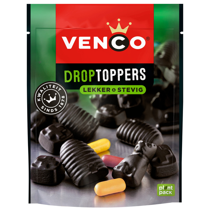 Venco Droptoppers Lekker & Stevig 225 g (225g)