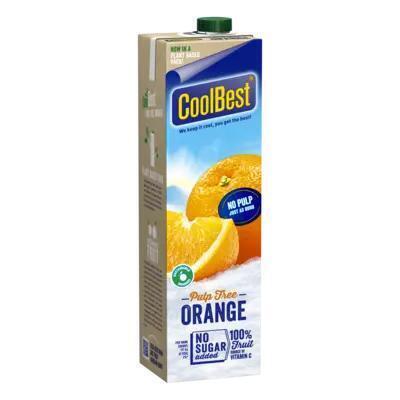 Coolbest Orange pulp free sap (Pak, 1L)