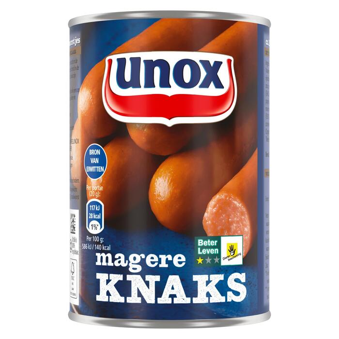 Unox Magere knaks blik (Blik, 400g)