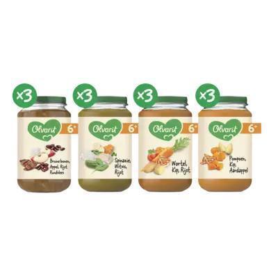 Wortel kip rijst 6 mnd (Pot, 200g)