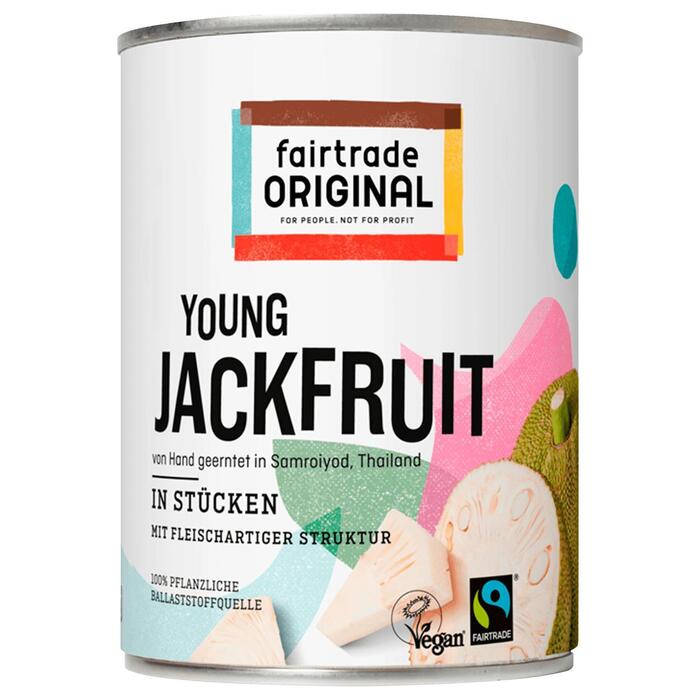 Fairtrade Original Young jackfruit (Blik, 550g)