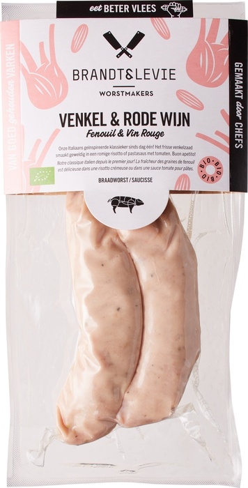 Braadworst venkel (2 × 110g)