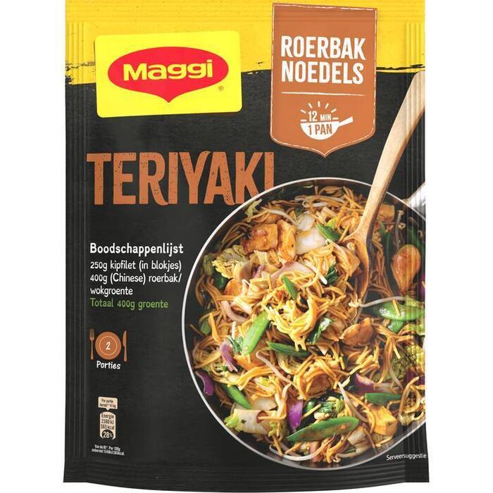 Maggi Roerbaknoedels teriyaki (162g)