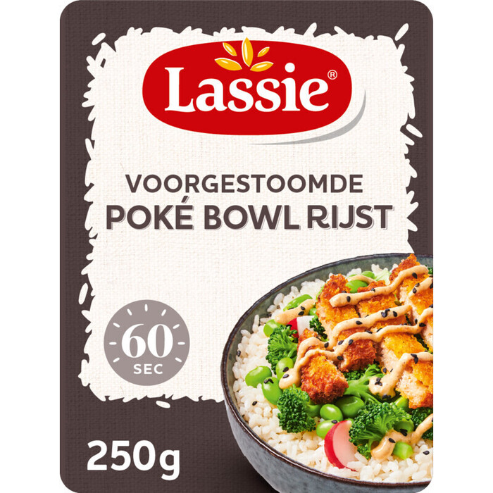 Lassie Poké bowl rijst kant-en-klaar 250g (Zak, 250g)