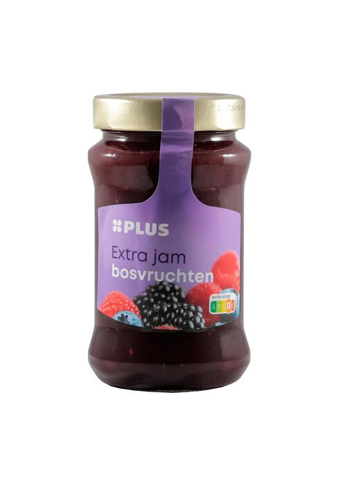 PLUS extra jam bosvruchten (Pot, 450g)