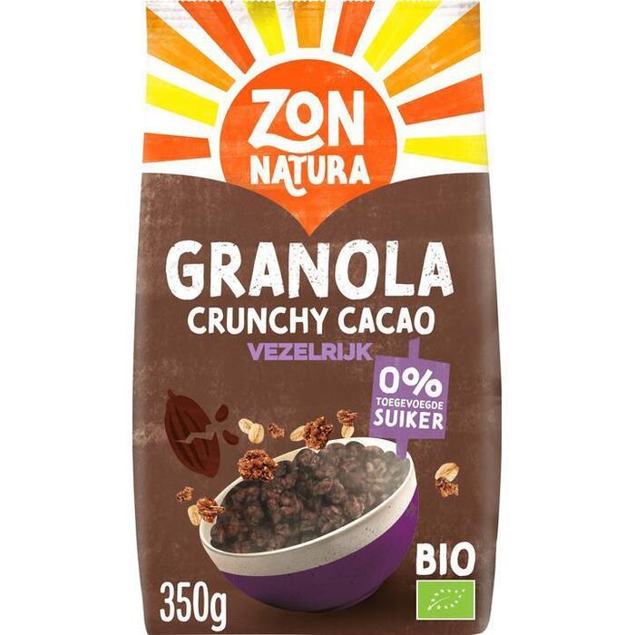 Zonnatura Granola crunchy cacao vezelrijk (350g)