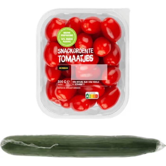 Jumbo Komkommer en Snacktomaatjes